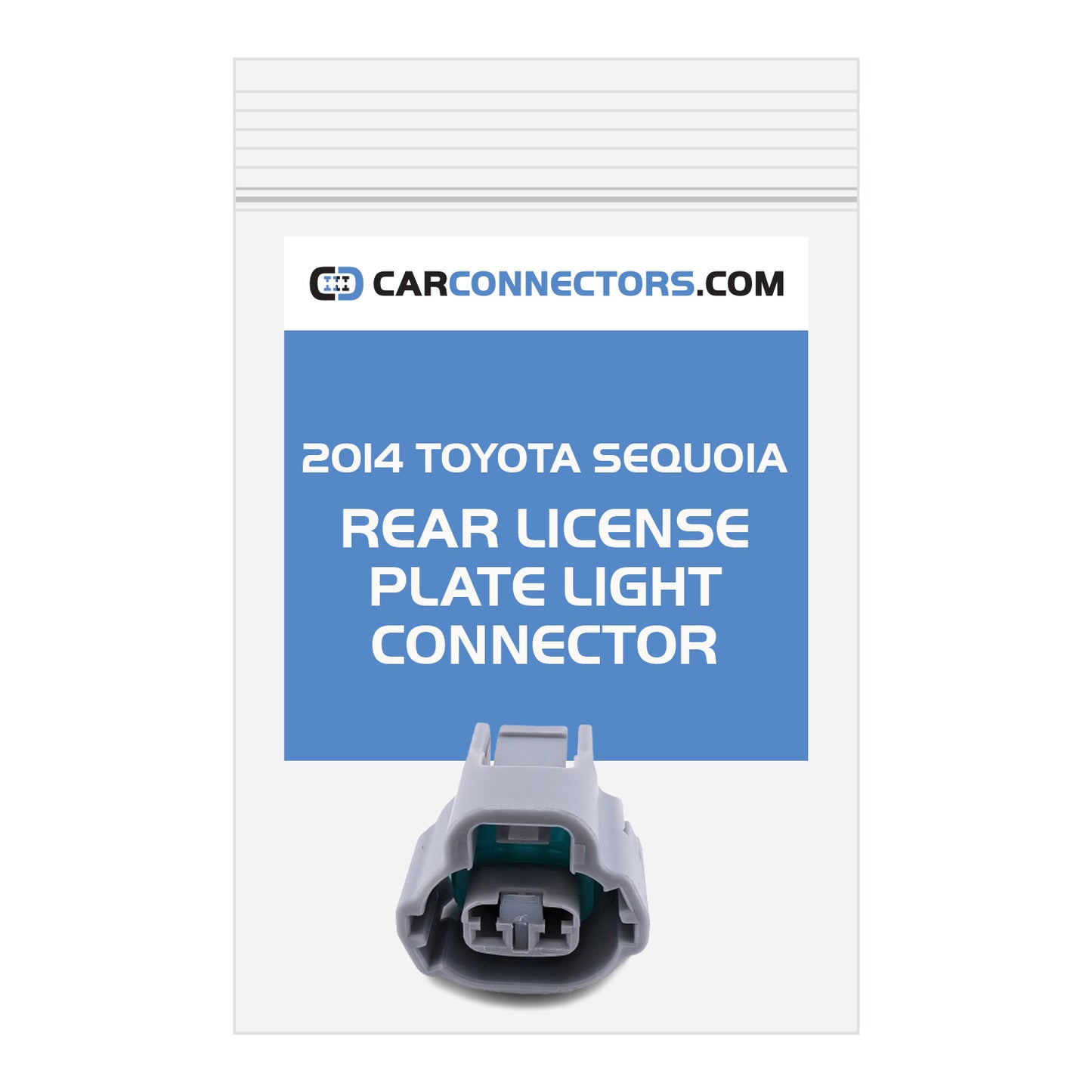 Rear License Plate Light Connector for 2014 Toyota Sequoia