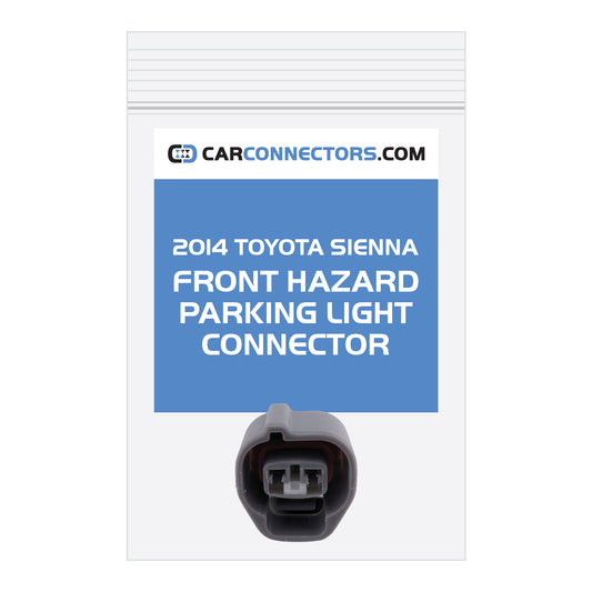 Front Hazard Parking Light Connector for 2014 Toyota Sienna