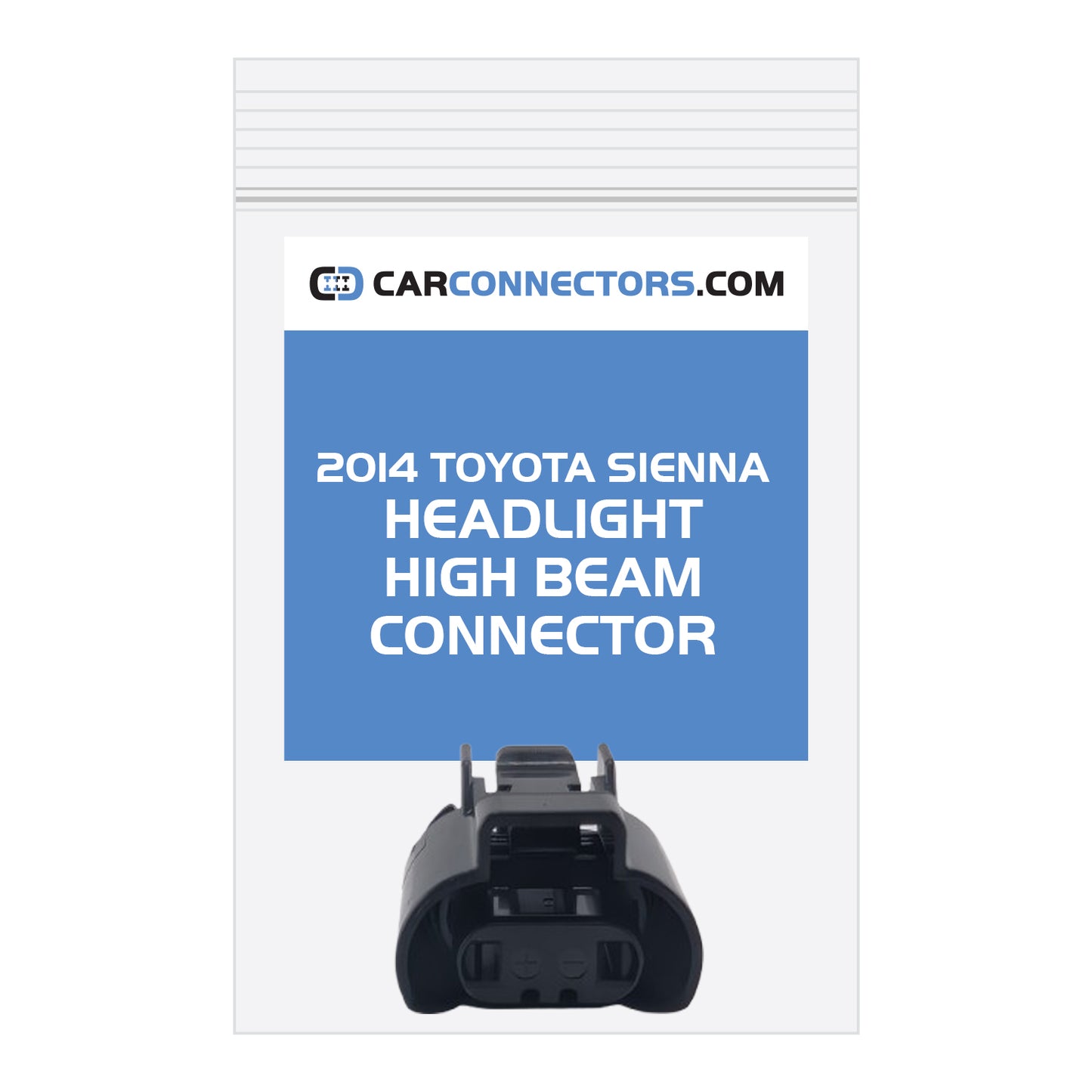Headlight High Beam Connector for 2014 Toyota Sienna