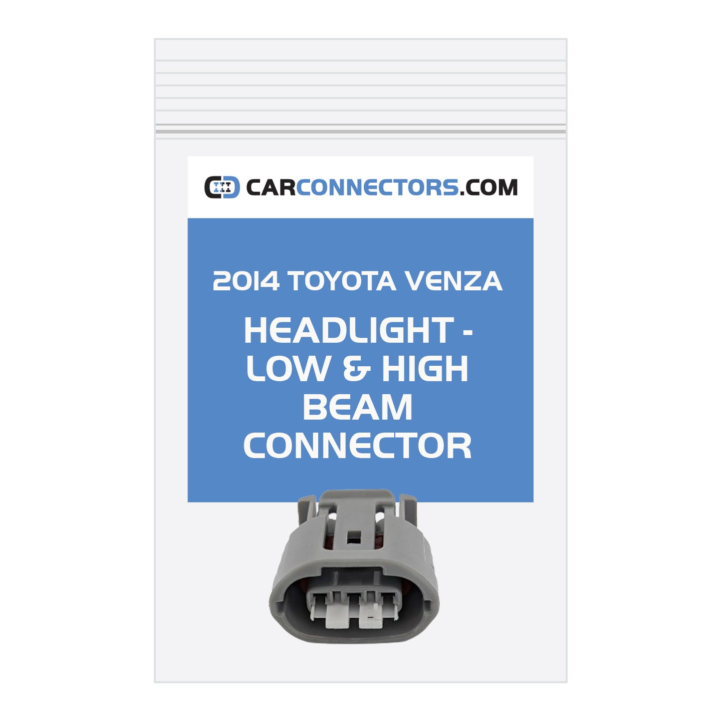 Headlight - Low & High Beam Connector for 2014 Toyota Venza
