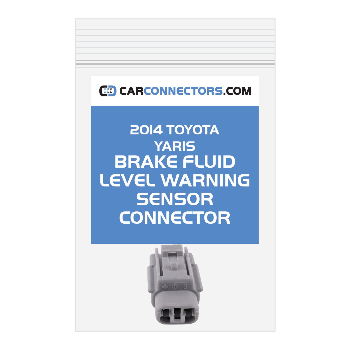 Brake Fluid Level Warning Sensor Connector for 2014 Toyota Yaris
