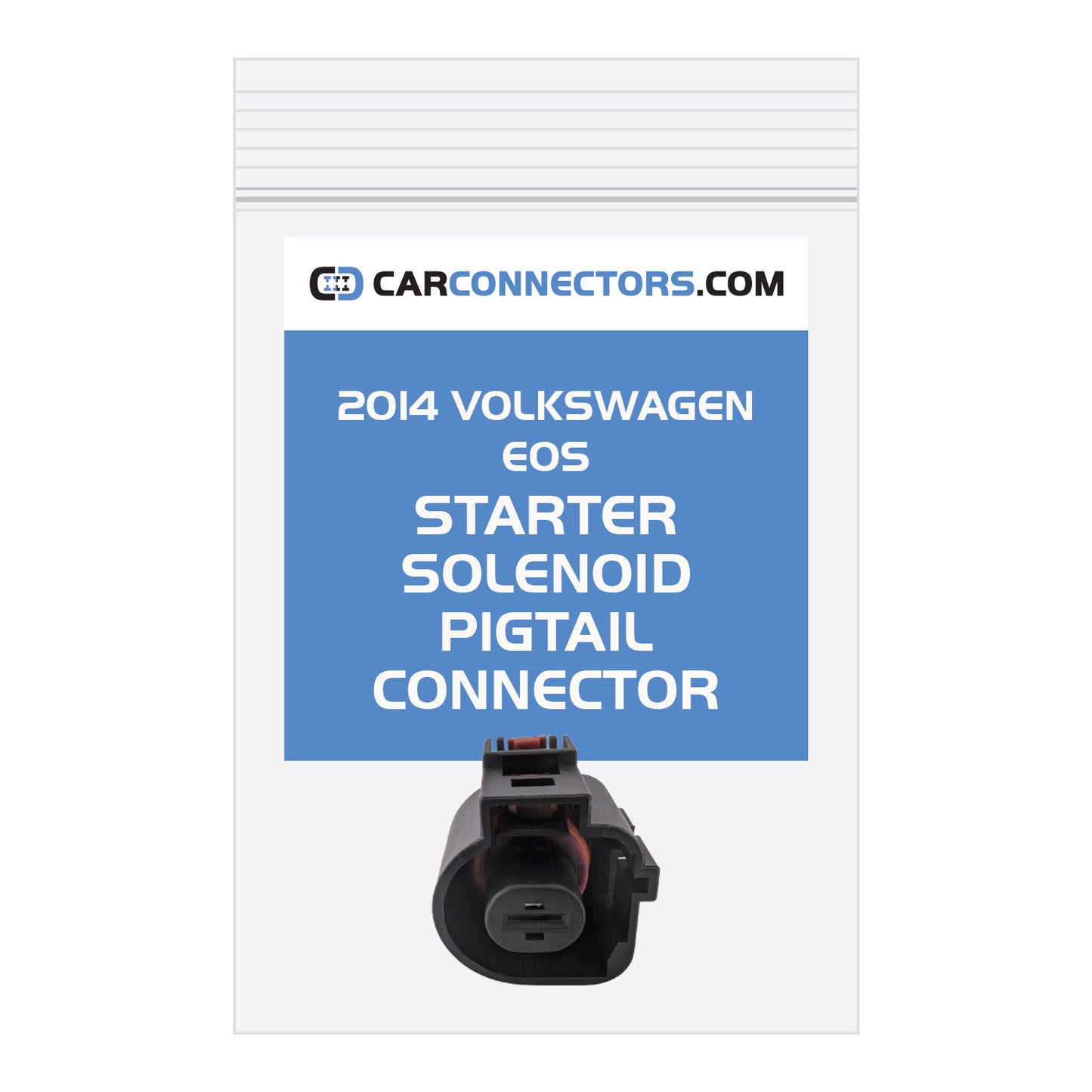Starter Solenoid Pigtail Connector for 2014 Volkswagen Eos