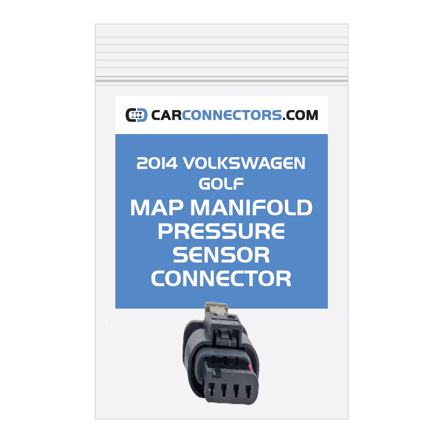 MAP Manifold Pressure Sensor Connector for 2014 Volkswagen Golf