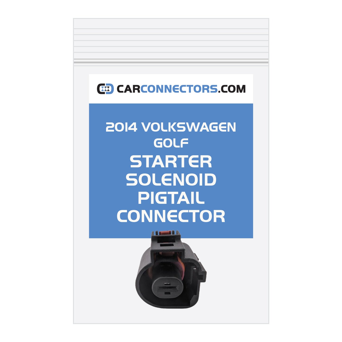 Starter Solenoid Pigtail Connector for 2014 Volkswagen Golf