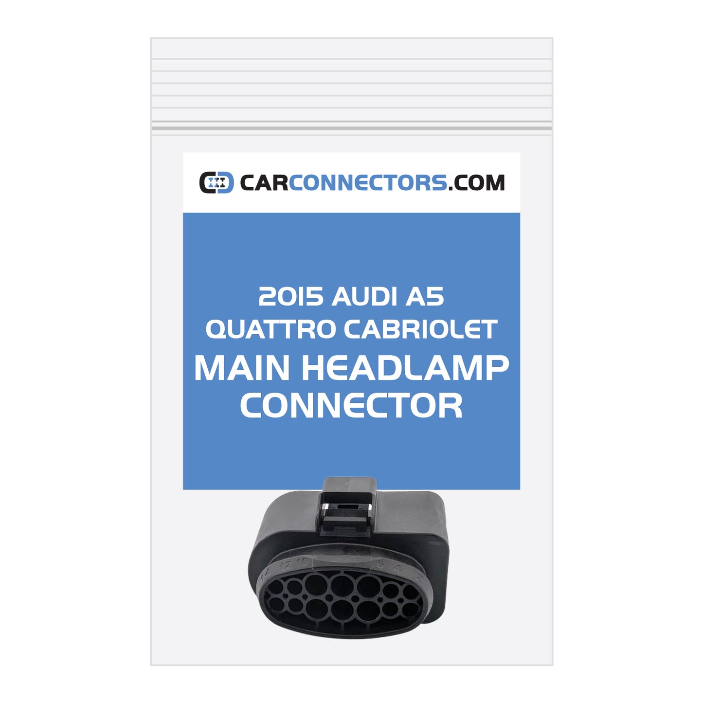 Main Headlamp Connector for 2015 Audi A5 Quattro Cabriolet