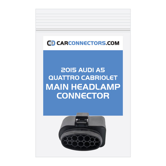 Main Headlamp Connector for 2015 Audi A5 Quattro Cabriolet