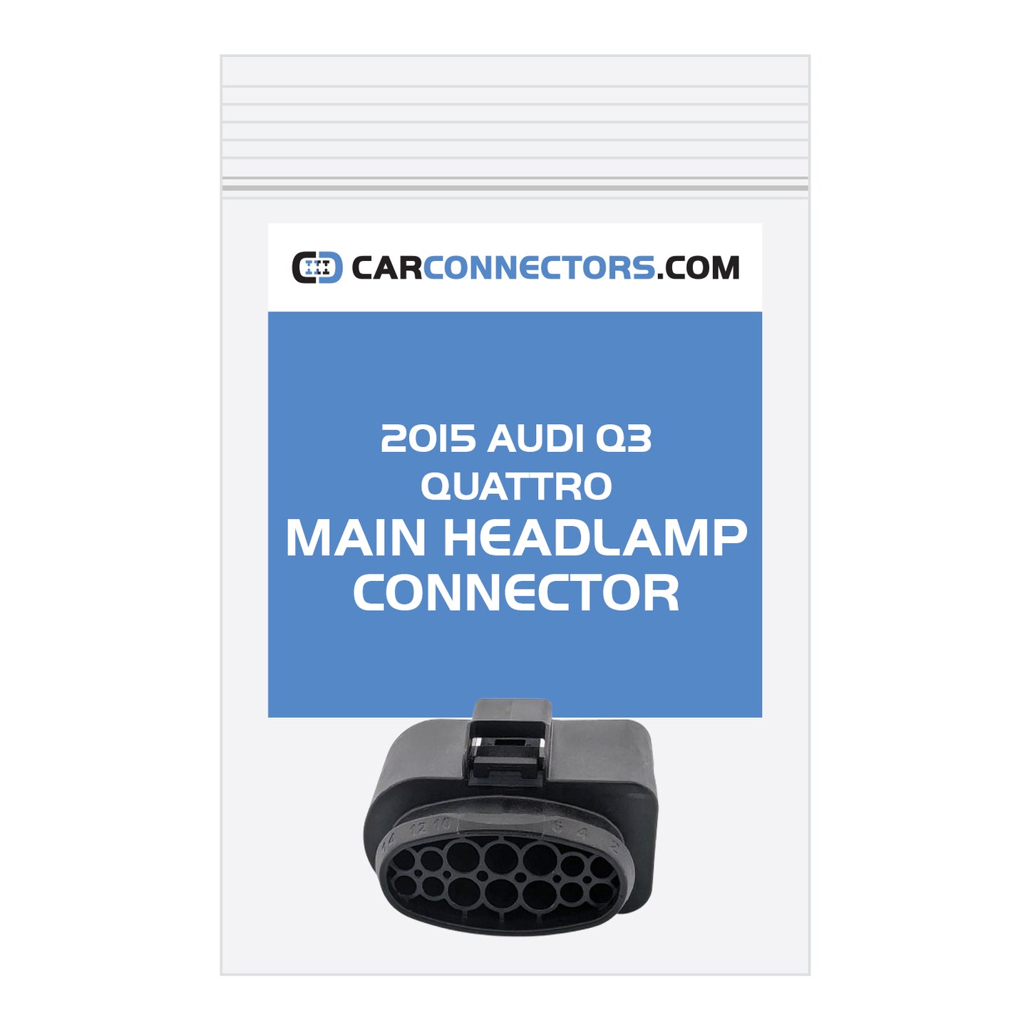 Main Headlamp Connector for 2015 Audi Q3 Quattro