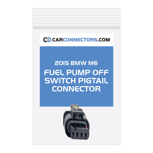 Fuel Pump Off Switch Pigtail Connector for 2015 BMW M6