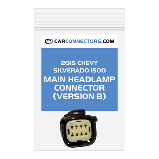 Main Headlamp (Version B) Connector for 2015 Chevy Silverado 1500
