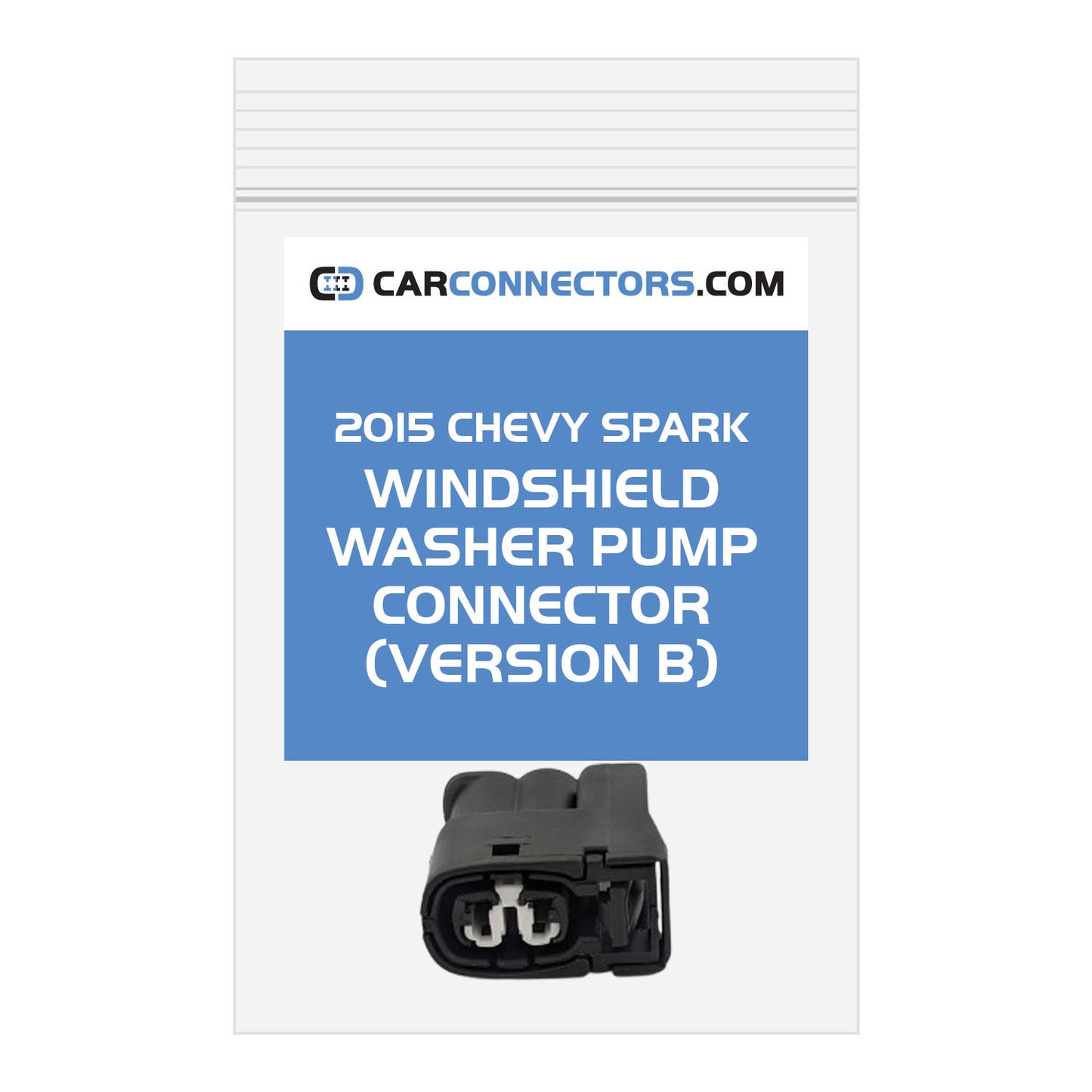 Windshield Washer Pump (Version B) Connector for 2015 Chevy Spark