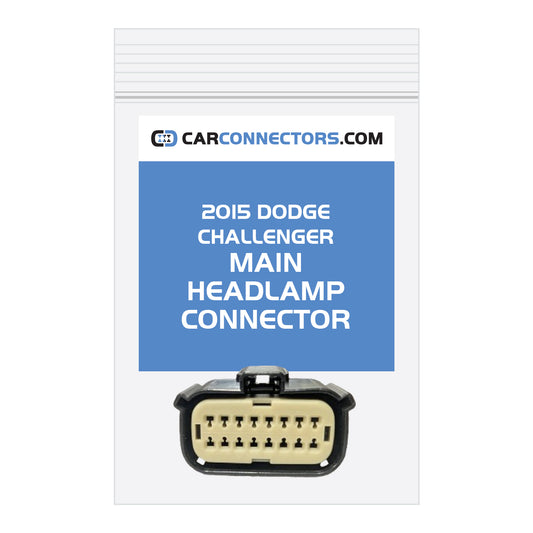 Main Headlamp Connector for 2015 Dodge Challenger