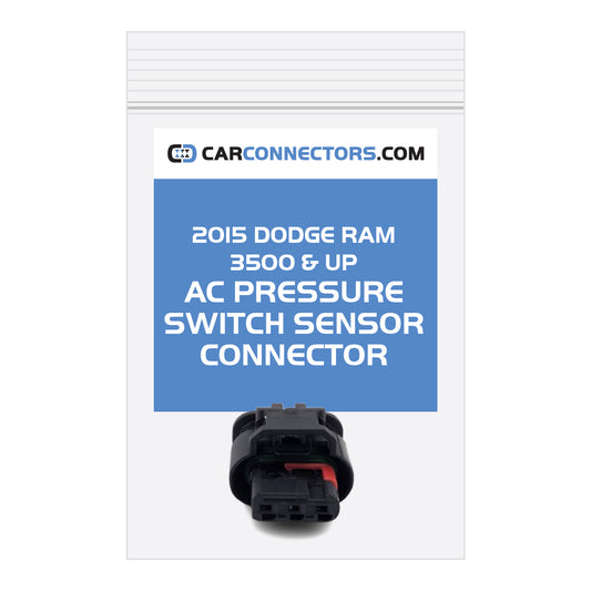 AC Pressure Switch Sensor Connector for 2015 Dodge Ram 3500 & Up