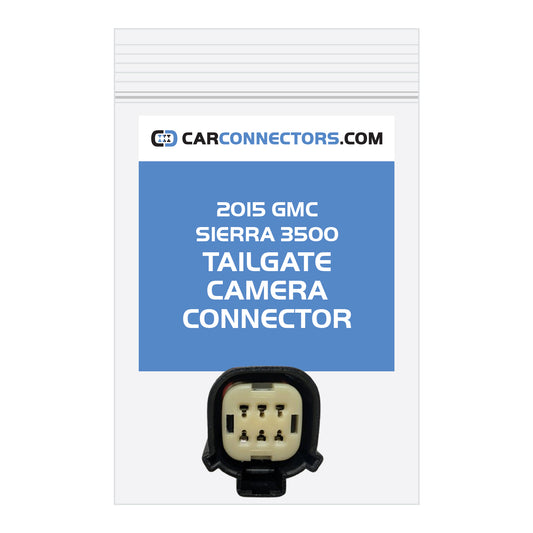 Tailgate Camera Connector for 2015 GMC Sierra 3500