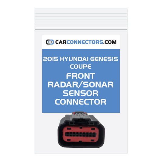 Front Radar Sonar Sensor Connector for 2015 Hyundai Genesis Coupe