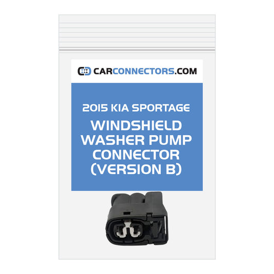 Windshield Washer Pump (Version B) Connector for 2015 Kia Sportage