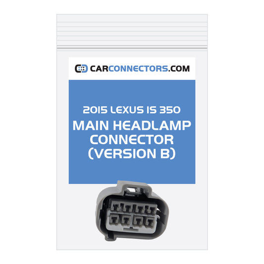 Main Headlamp (Version B) Connector for 2015 Lexus IS 350