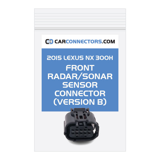 Front Radar Sonar Sensor (Version B) Connector for 2015 Lexus NX 300H