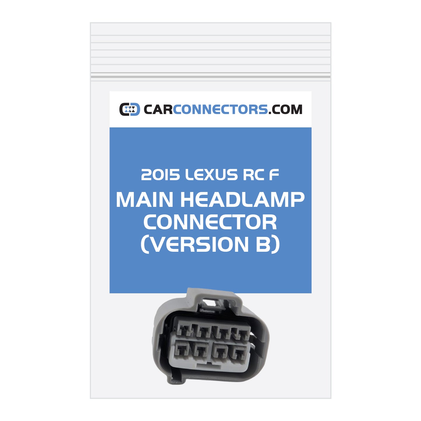 Main Headlamp (Version B) Connector for 2015 Lexus RC F