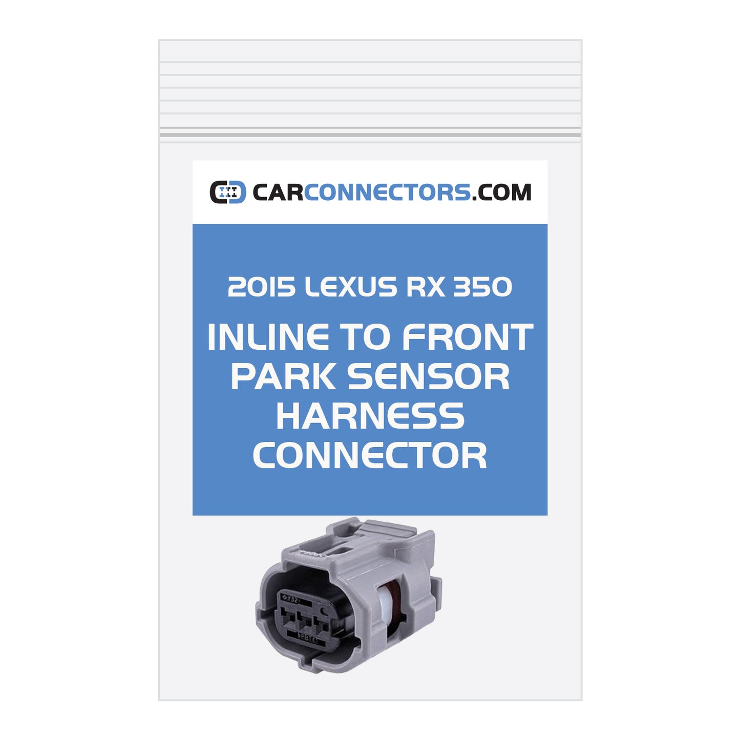 Inline To Front Park Sensor Harness Connector for 2015 Lexus RX 350