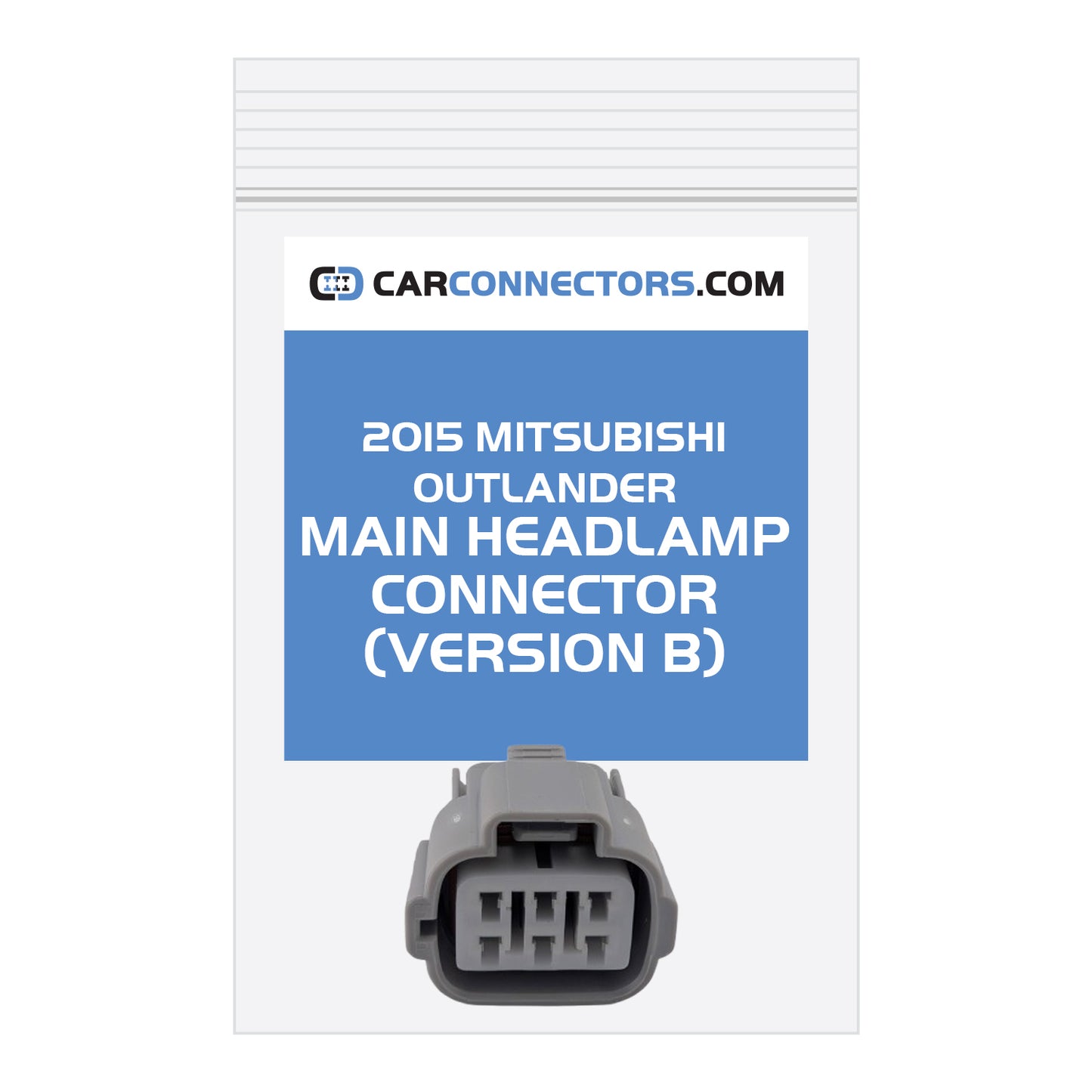 Main Headlamp (Version B) Connector for 2015 Mitsubishi Outlander