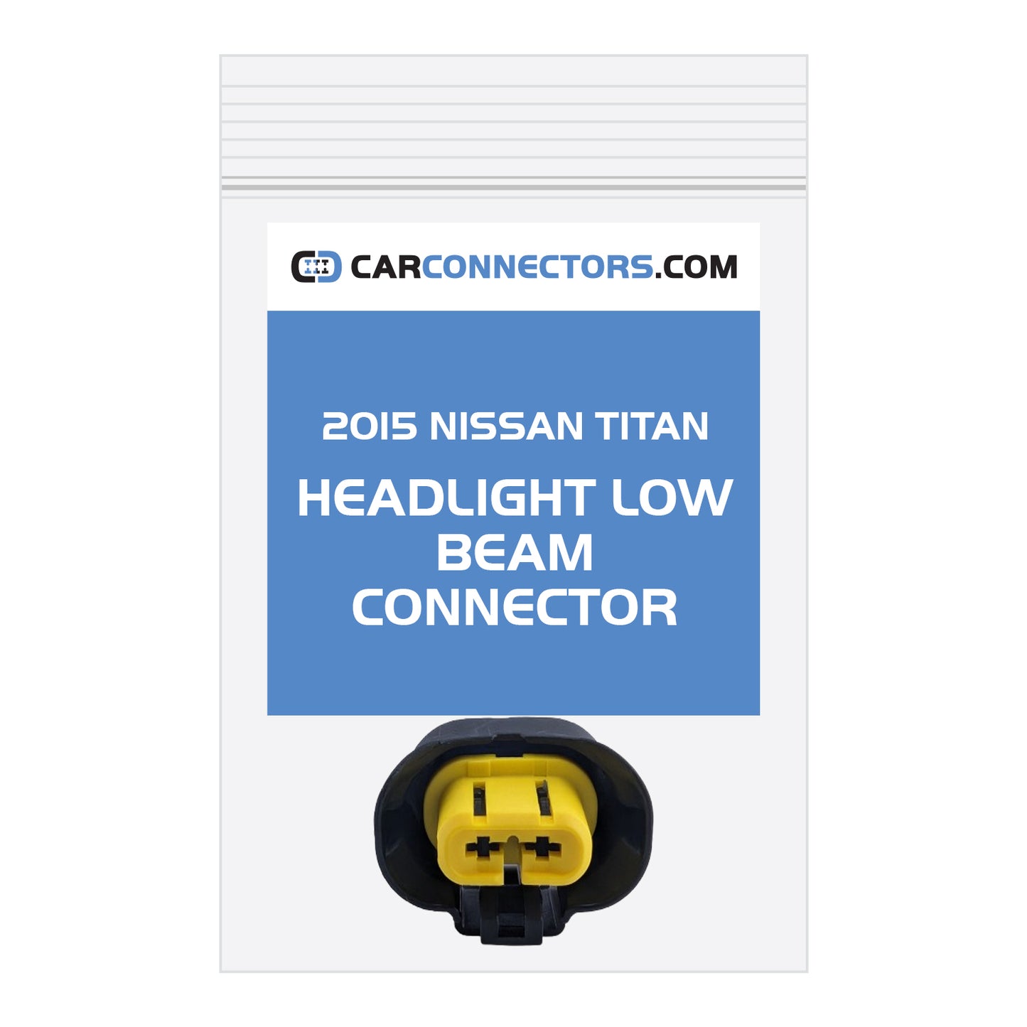 Headlight Low Beam Connector for 2015 Nissan Titan