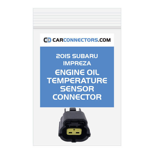 Engine Oil Temperature Sensor Connector for 2015 Subaru Impreza