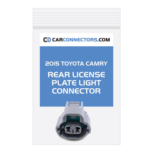 Rear License Plate Light Connector for 2015 Toyota Camry