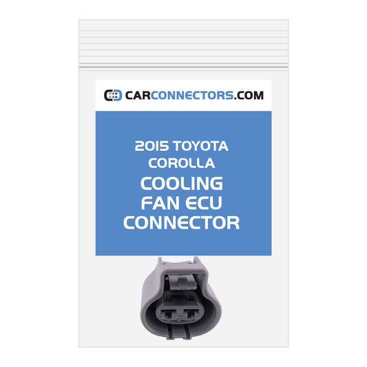 Cooling Fan ECU Connector for 2015 Toyota Corolla