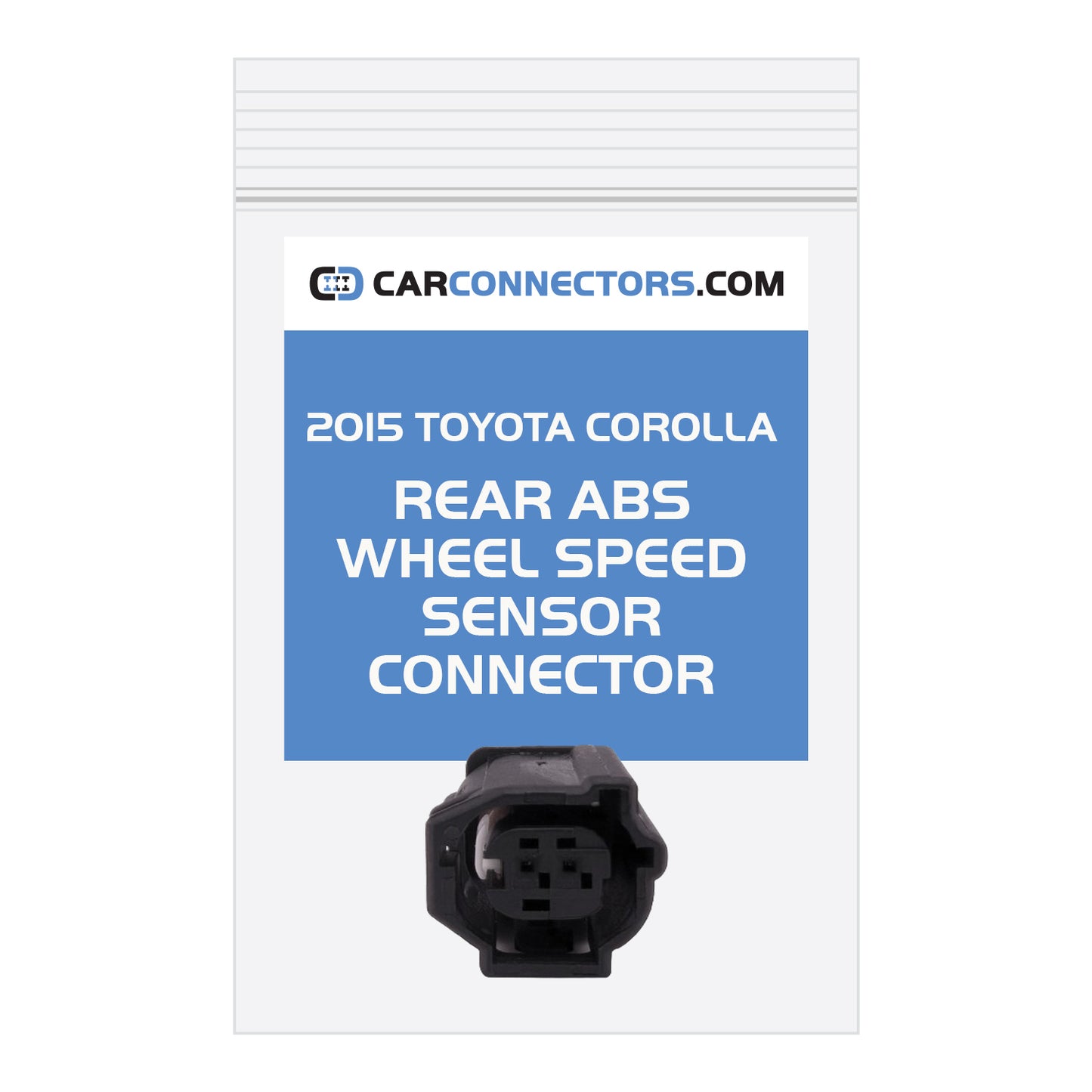 Rear ABS Wheel Speed Sensor Connector for 2015 Toyota Corolla