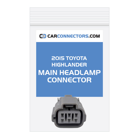 Main Headlamp Connector for 2015 Toyota Highlander