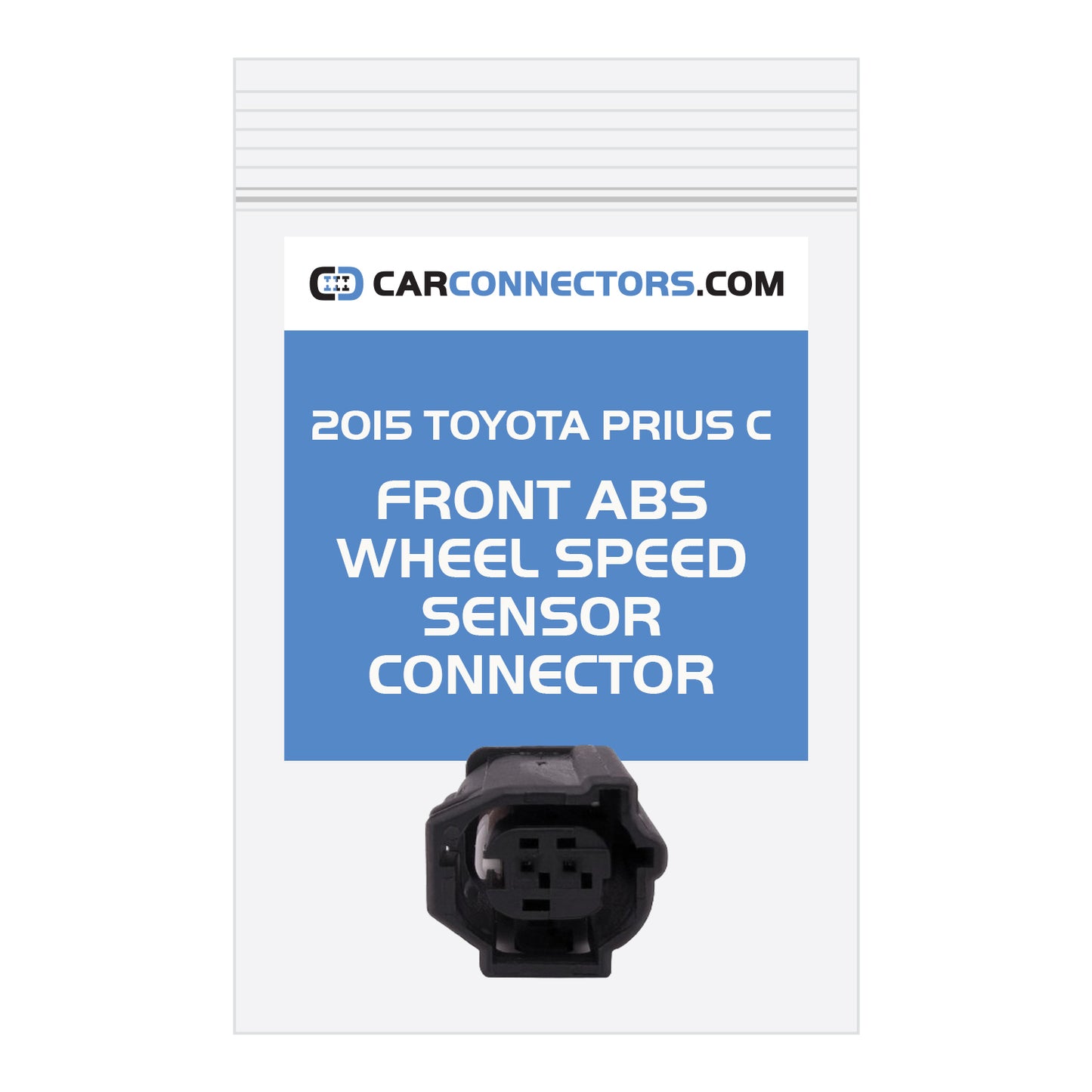 Front ABS Wheel Speed Sensor Connector for 2015 Toyota Prius C