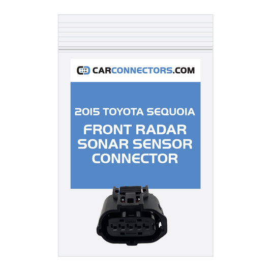 Front Radar Sonar Sensor (Version B) Connector for 2015 Toyota Sequoia