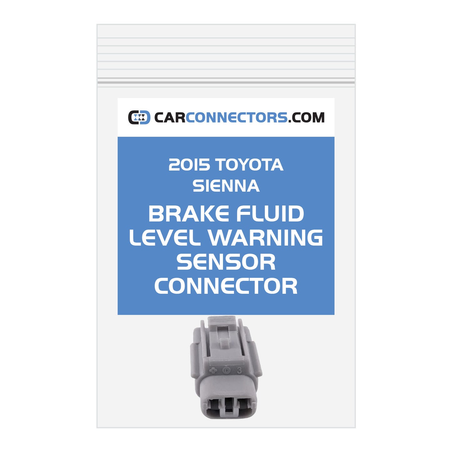 Brake Fluid Level Warning Sensor Connector for 2015 Toyota Sienna