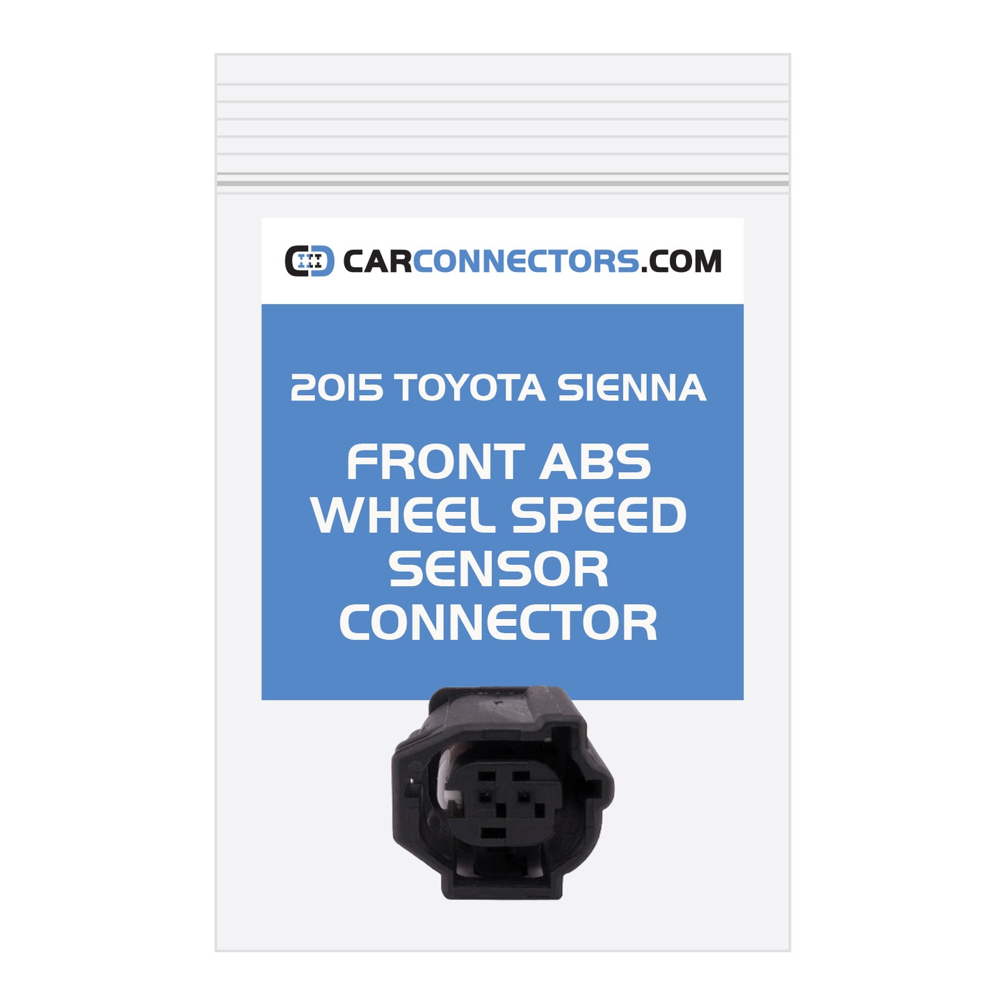 Front ABS Wheel Speed Sensor Connector for 2015 Toyota Sienna