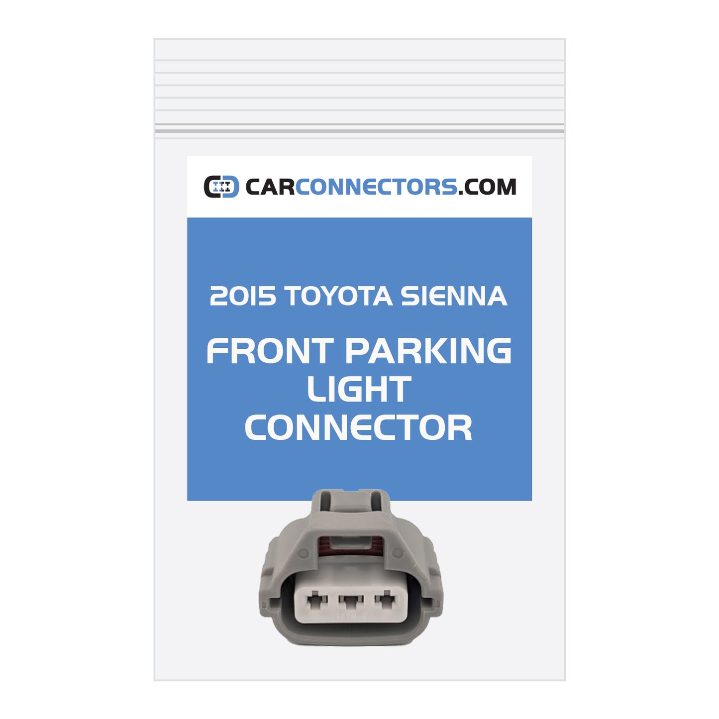 Front Parking Light Connector for 2015 Toyota Sienna