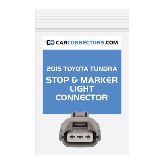 Stop & Marker Light Connector for 2015 Toyota Tundra