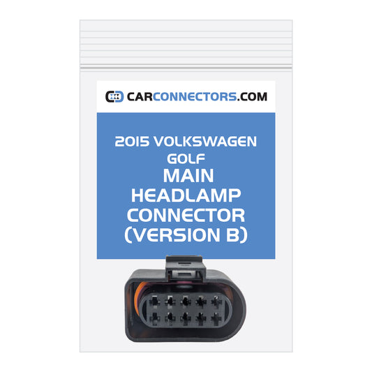 Main Headlamp (Version B) Connector for 2015 Volkswagen Golf