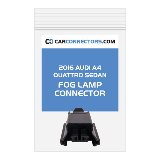 Fog Lamp Connector for 2016 Audi A4 Quattro Sedan