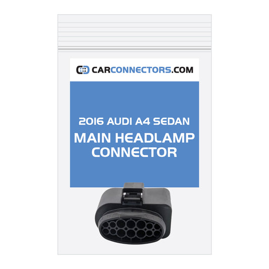 Main Headlamp Connector for 2016 Audi A4 Sedan