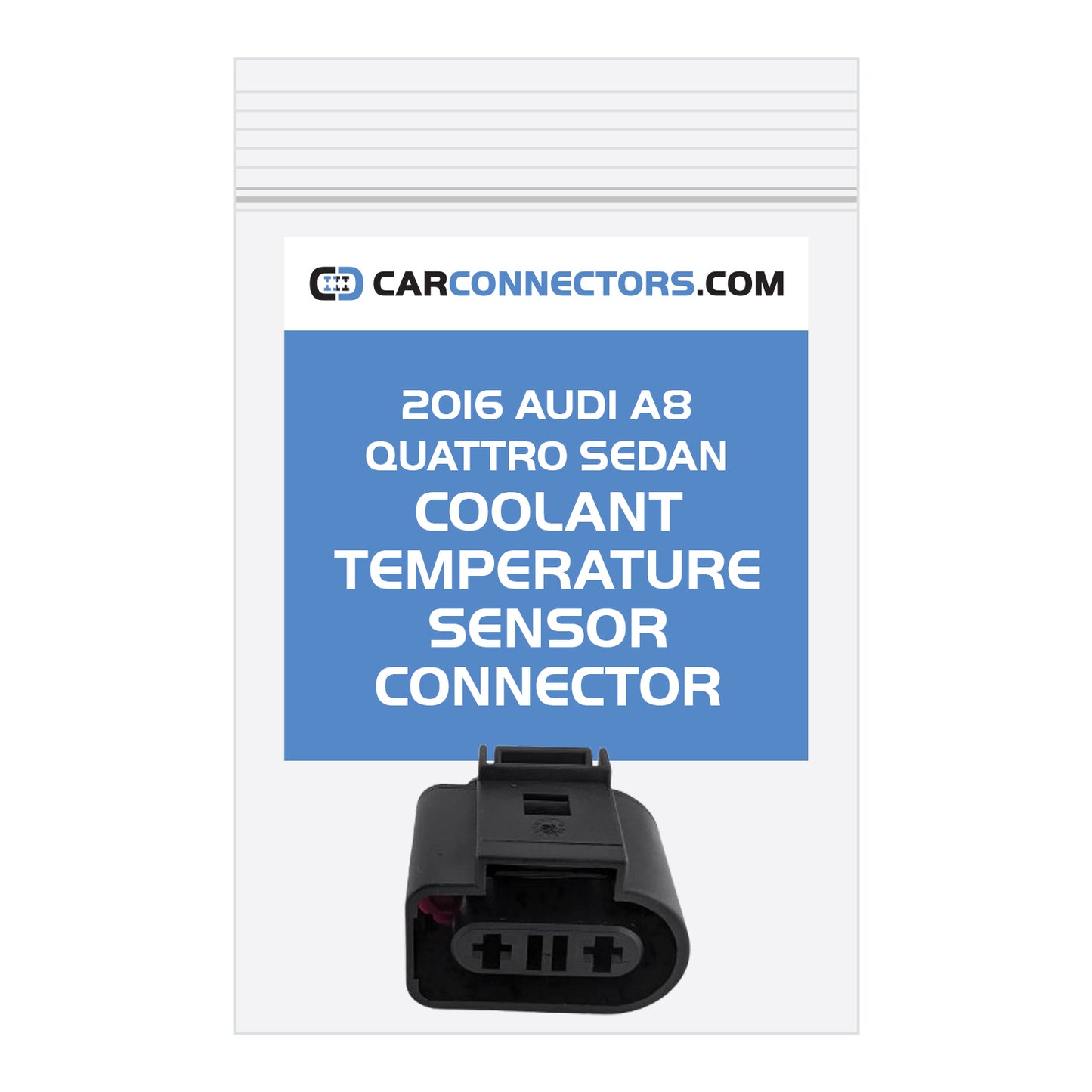 Coolant Temperature Sensor (Version B) Connector for 2016 Audi A8 Quattro Sedan