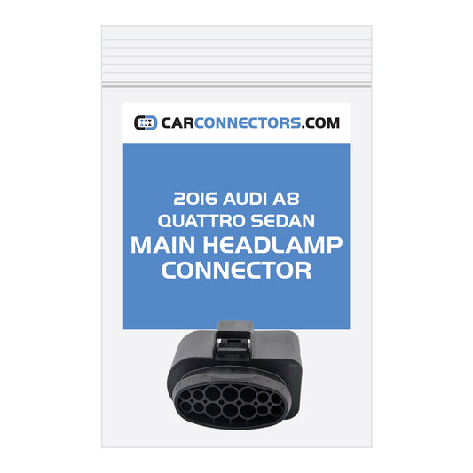 Main Headlamp Connector for 2016 Audi A8 Quattro Sedan