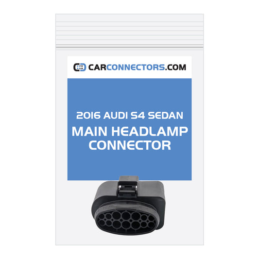 Main Headlamp Connector for 2016 Audi S4 Sedan