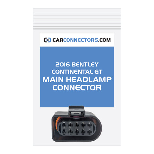 Main Headlamp Connector for 2016 Bentley Continental GT
