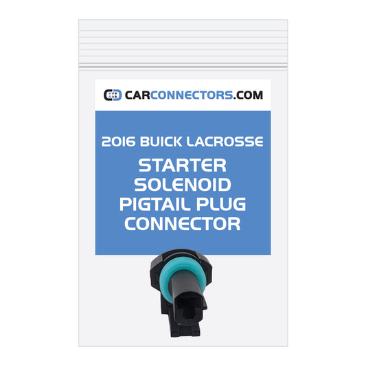 Starter Solenoid Pigtail PLUG Connector for 2016 Buick Lacrosse