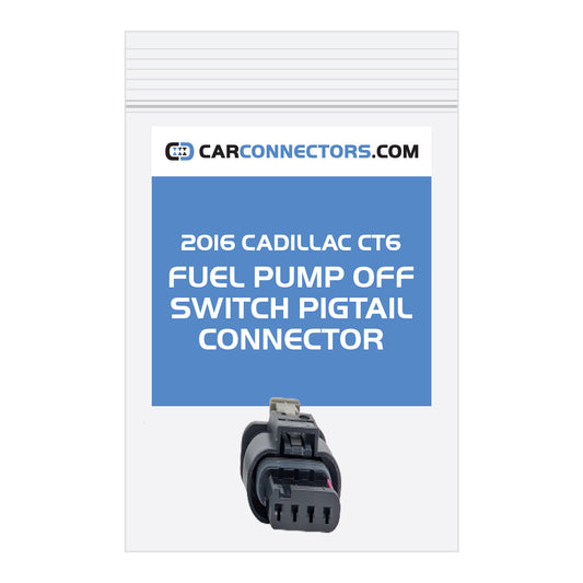 Fuel Pump Off Switch Pigtail Connector for 2016 Cadillac CT6