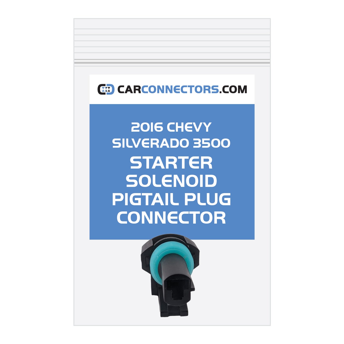 Starter Solenoid Pigtail PLUG Connector for 2016 Chevy Silverado 3500