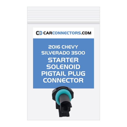 Starter Solenoid Pigtail PLUG Connector for 2016 Chevy Silverado 3500