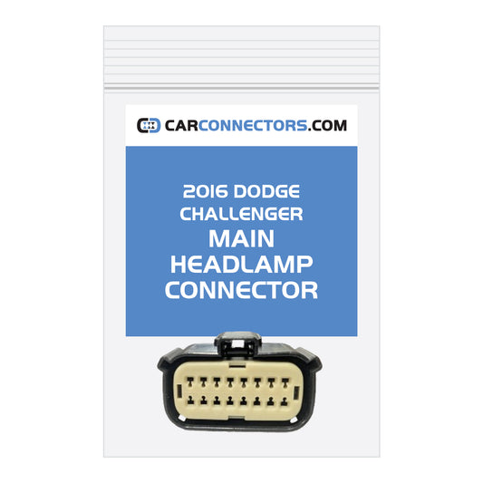 Main Headlamp Connector for 2016 Dodge Challenger