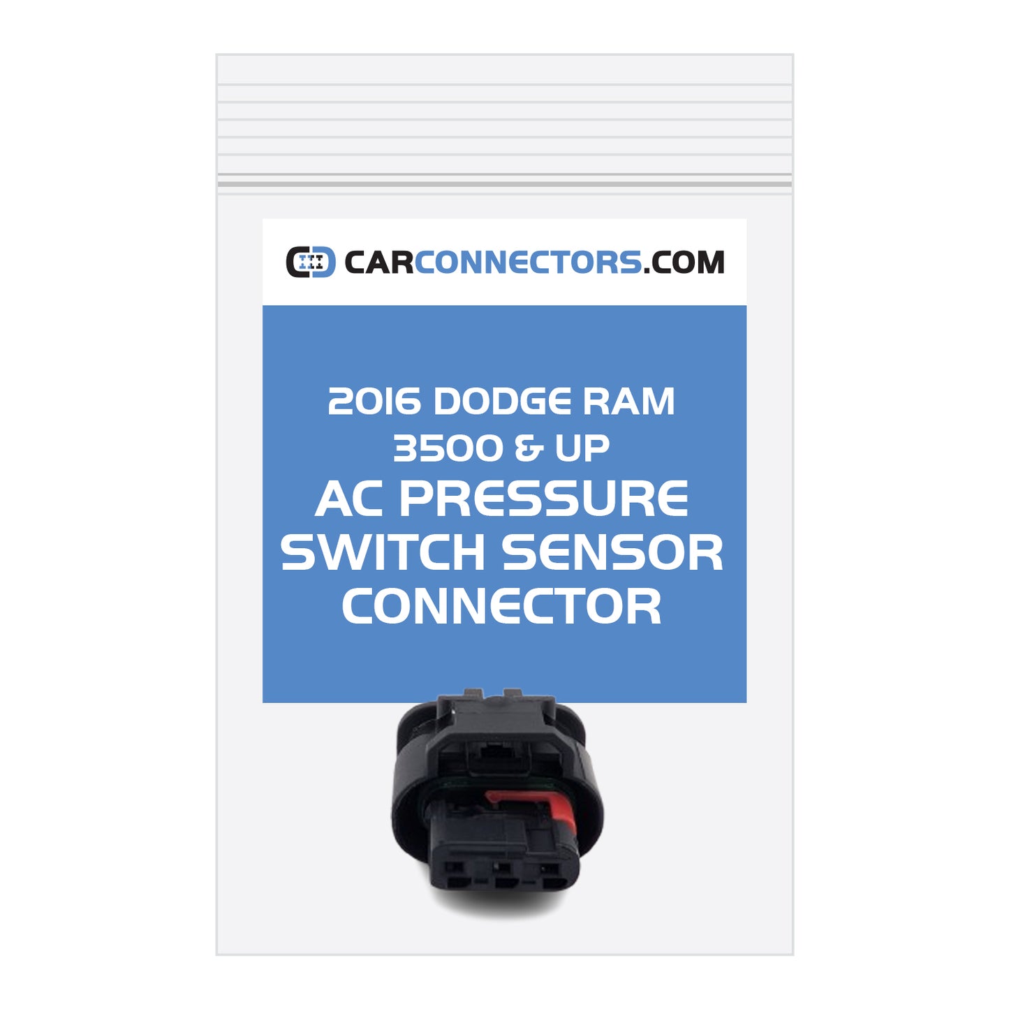 AC Pressure Switch Sensor Connector for 2016 Dodge Ram 3500 & Up