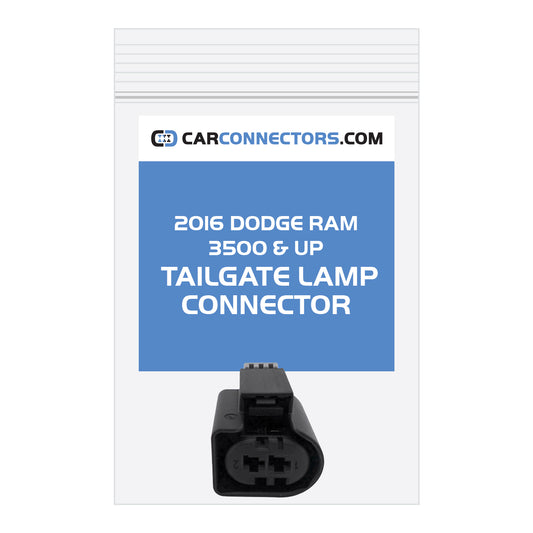 Tailgate Lamp Connector for 2016 Dodge Ram 3500 & Up